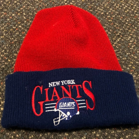 new york giants knit hat